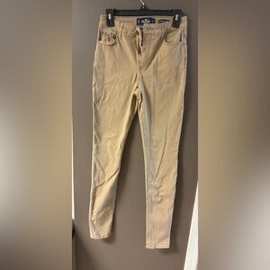 Hollister Women's Khaki Skinny Jeans